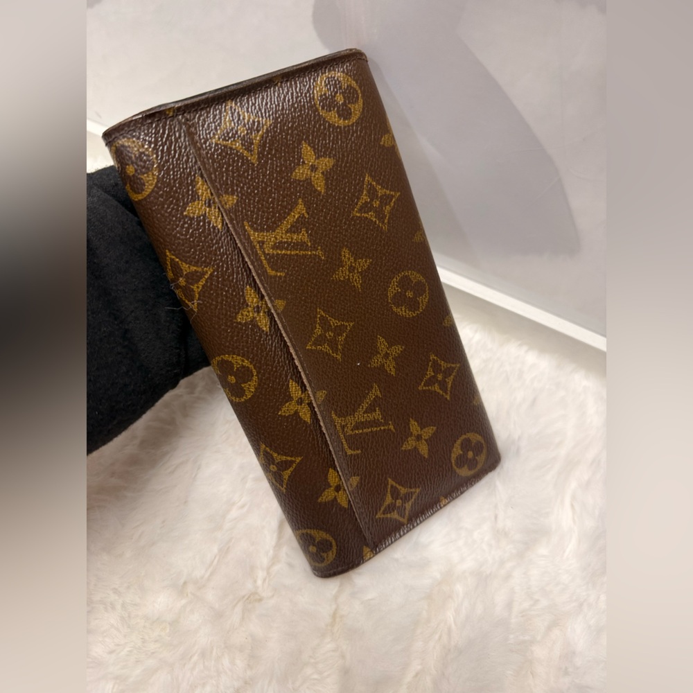 LOUIS VUITTON-SP4195 Sarah Wallet Monogram Canvas - Picture 2 of 14